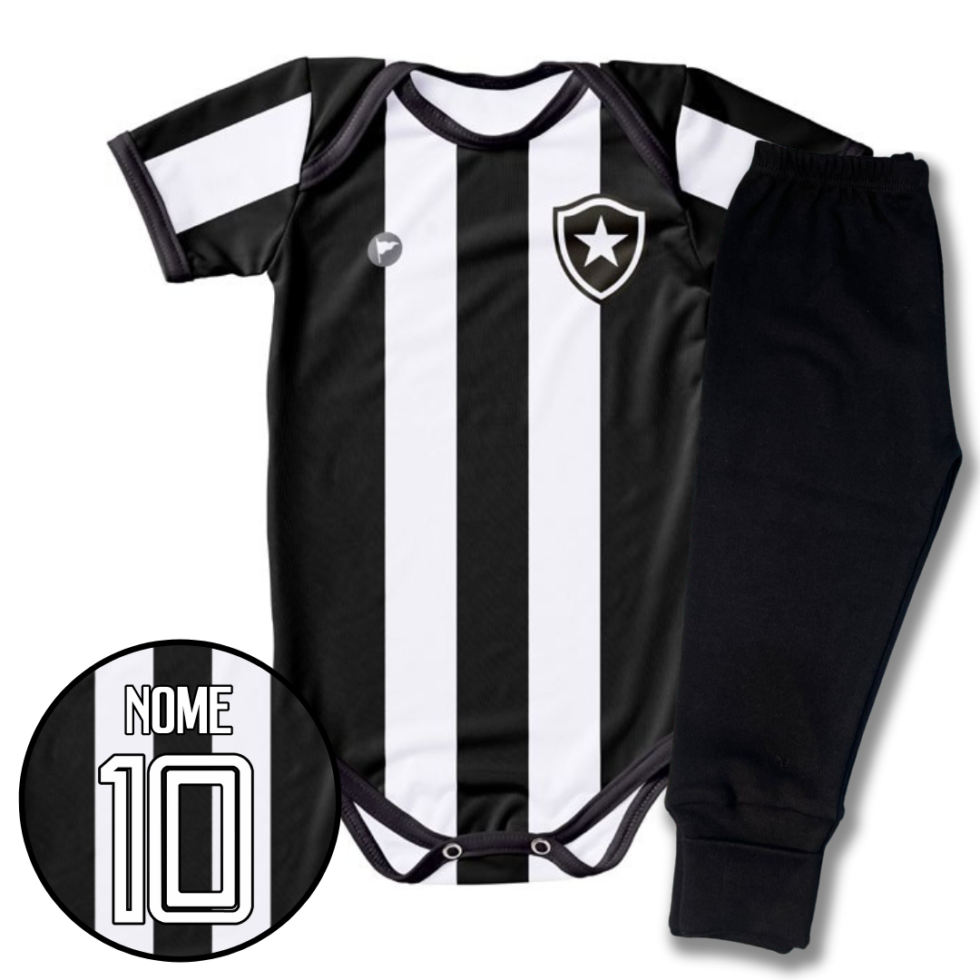 Kit Body Proteção UV e Shorts/Calça Botafogo