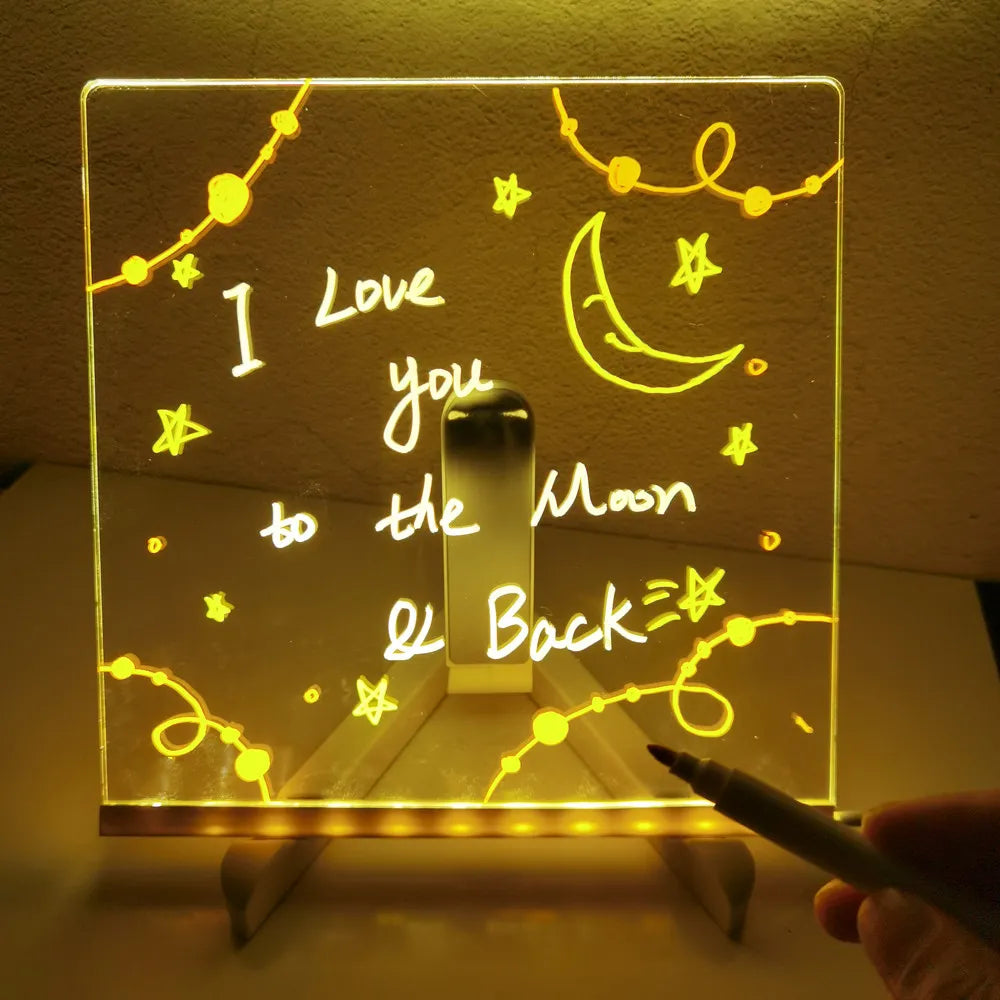 Luminária 3D Personalizável com 10 Canetas Coloridas + Brinde Exclusivo