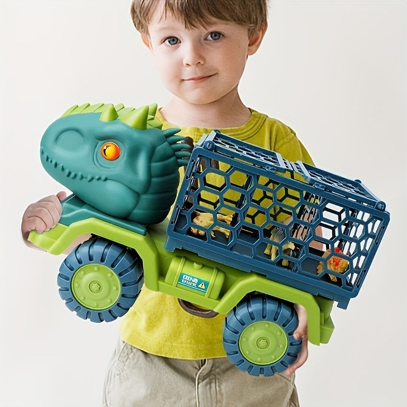 Carrinho Dinossauro Rex - 10 Peças
