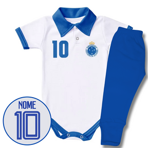 Kit Body Polo e Shorts/Calça Personalizado do Cruzeiro