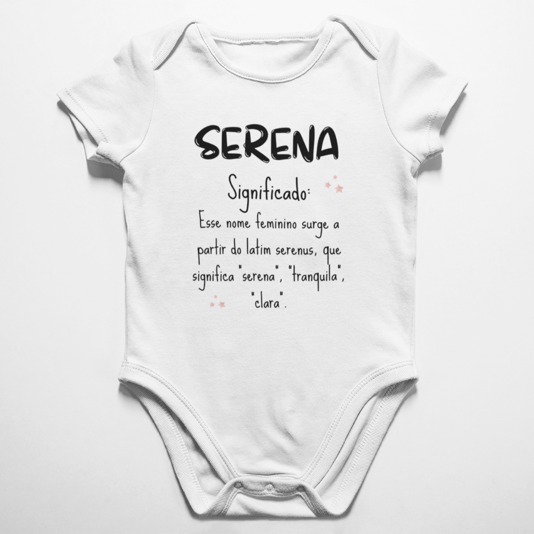Body Nome com Significado Serena
