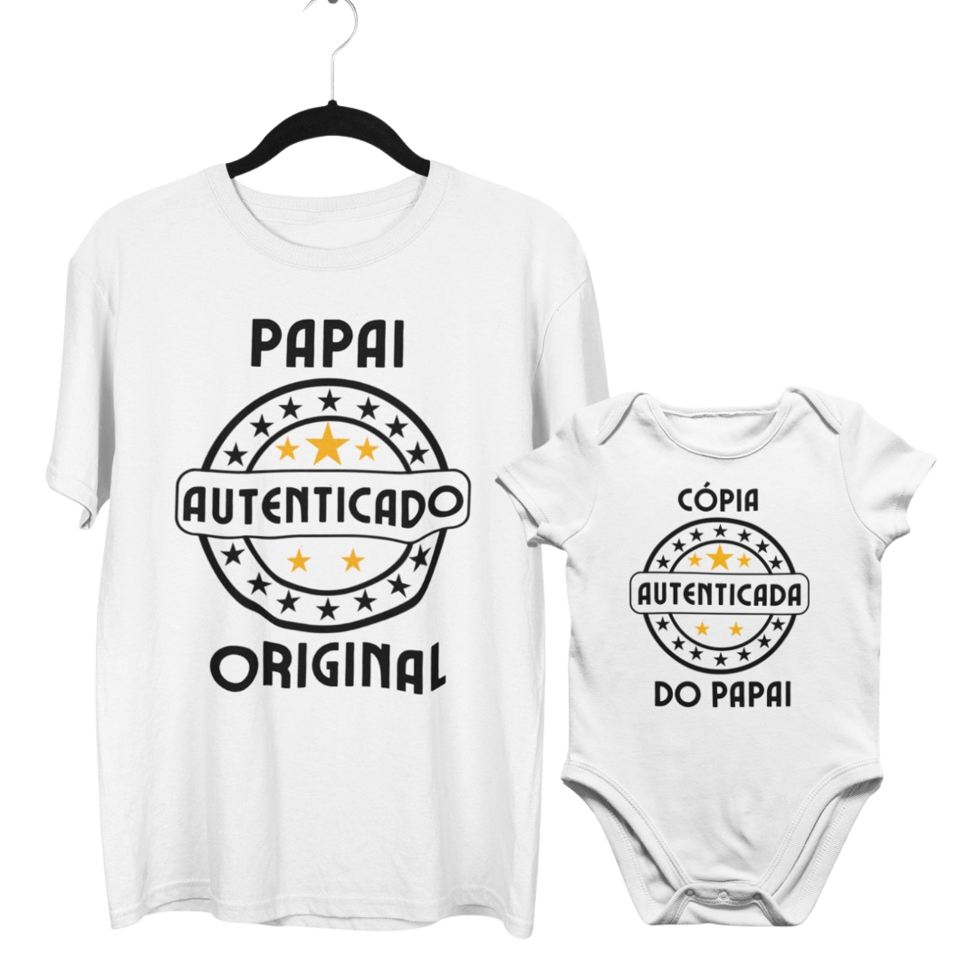 Kit Poliéster Cópia Autenticada do Papai