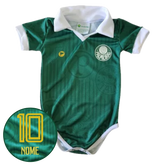 Body Polo Verde Proteção UV Palmeiras