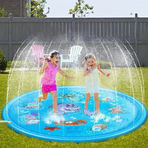 Tapete Inflável SplashFun – A diversão refrescante para crianças