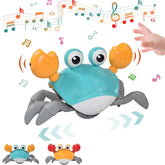 Caranguejo Fujão com Sensor de Obstáculos, Música e Luzes