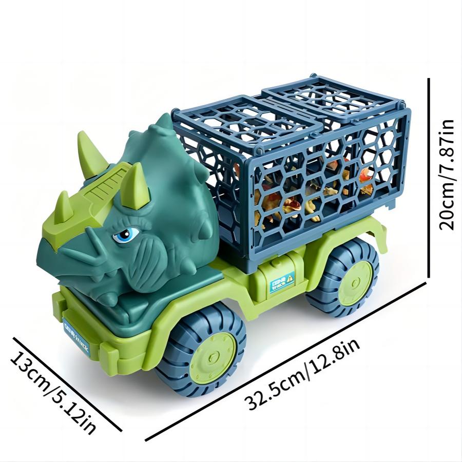 Carrinho Dinossauro Rex - 10 Peças