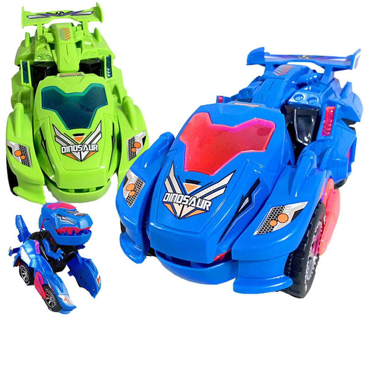 Carro Dinossauro Transformer