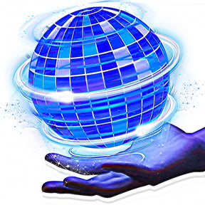Bola Mágica Voadora Com Luzes LED - HoverBall