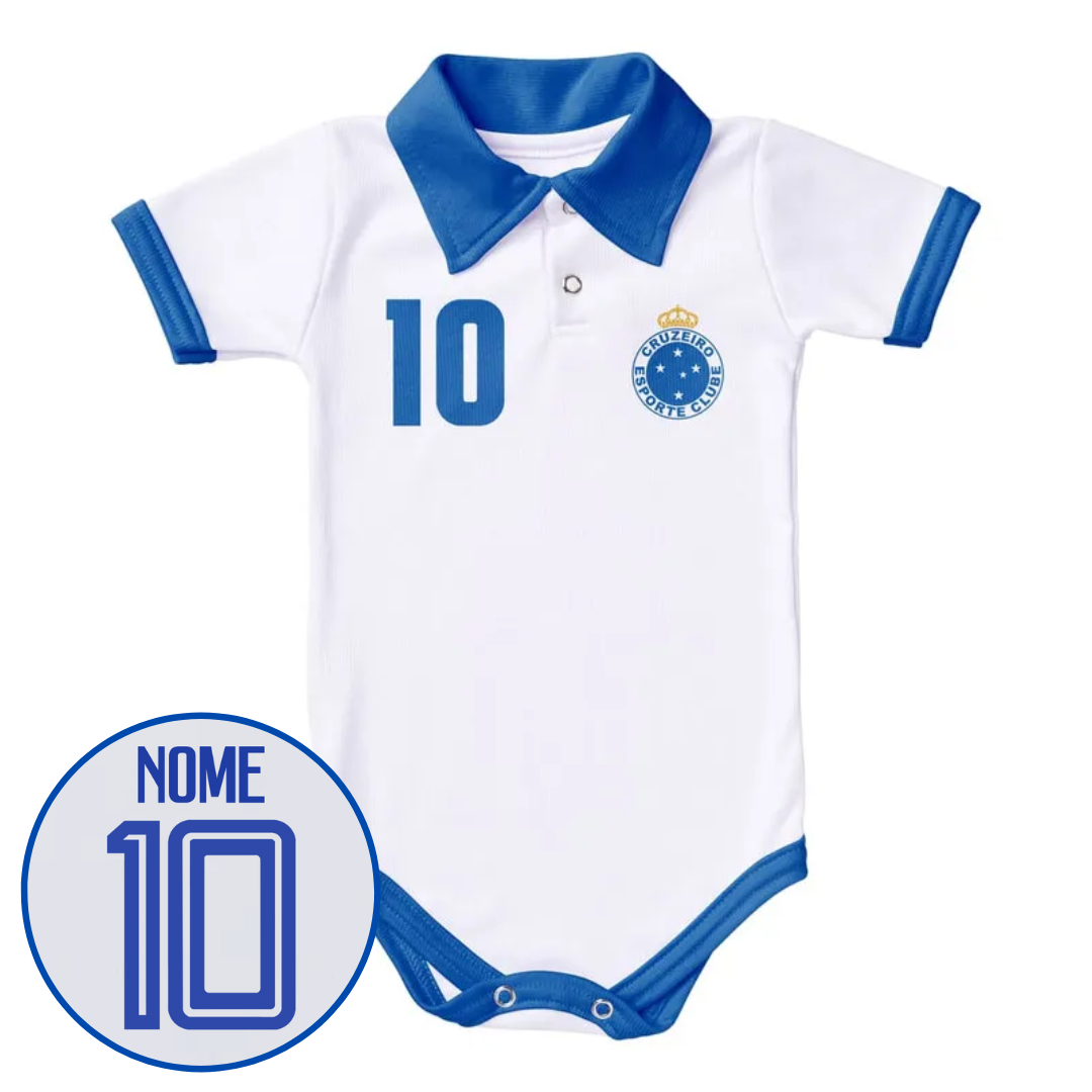 Body Polo Personalizado do Cruzeiro