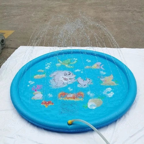 Tapete Inflável SplashFun – A diversão refrescante para crianças