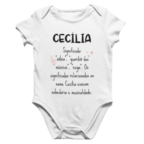 Body Nome com Significado Cecília