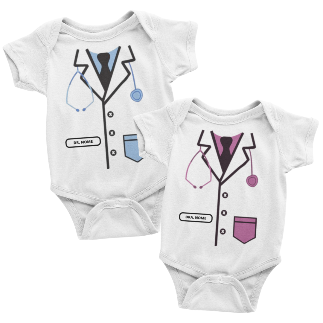 Body Personalizado Uniforme de Médico/a