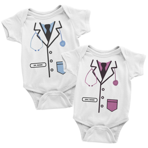 Body Personalizado Uniforme de Médico/a