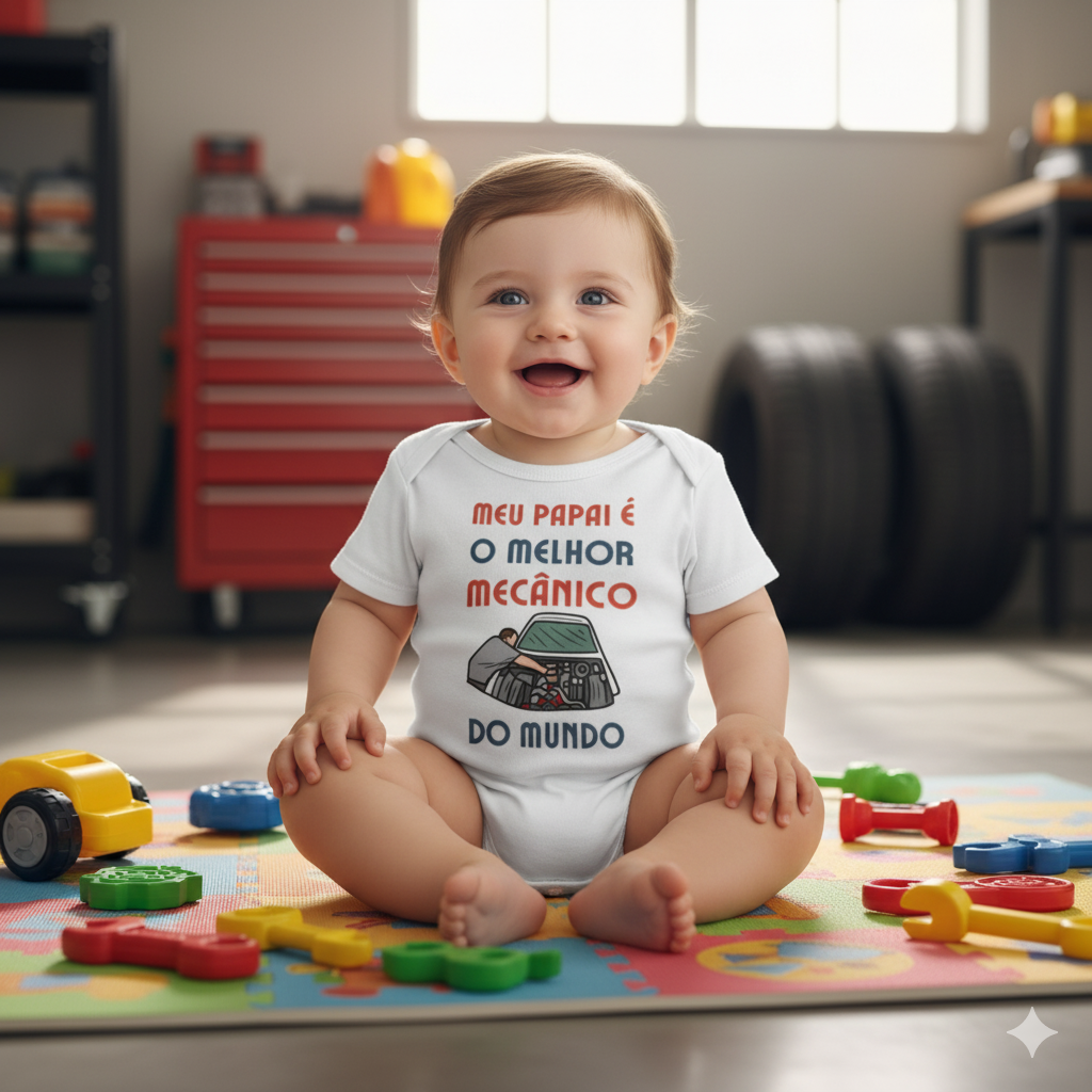 Body Meu Papai é o Melhor Mecânico